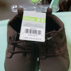Carter's baby boy shoes. Brand new with tags